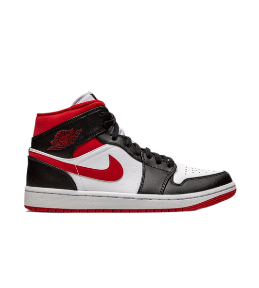 Jordan 1 Mid Gym Red Black White